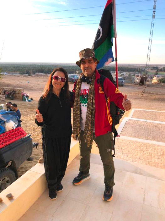Salutations à tous nos followers de Libye. Nous vous remercions pour votre soutien continu aux activités de l'association et votre soutien à la première session de l'Ultra Trail Ghizlane du désert.